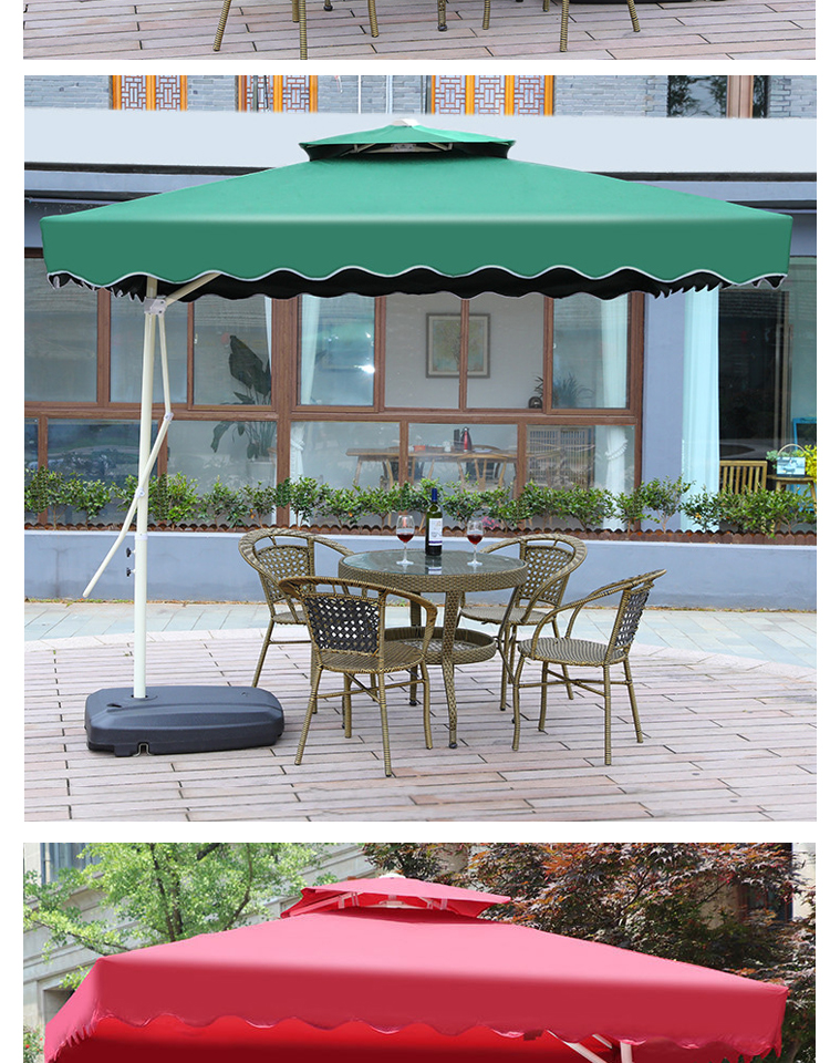 户外遮阳伞庭院伞扳手伞(图14)