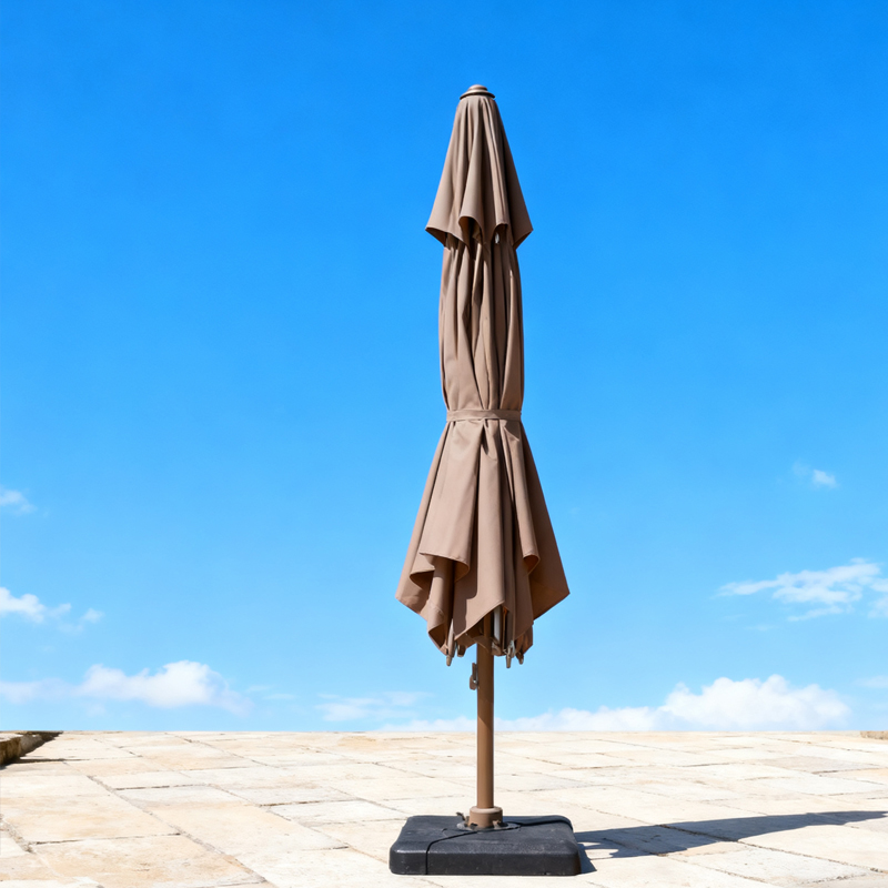 户外庭院阳台遮阳伞室外保安岗亭太阳伞3米香蕉伞别墅花园露天伞