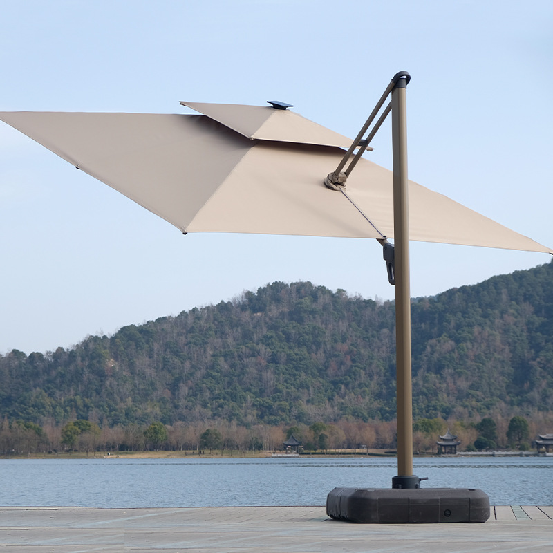 户外遮阳伞庭院伞罗马伞阳台伞别墅商业防晒伞商用室外大型太阳伞(图4)