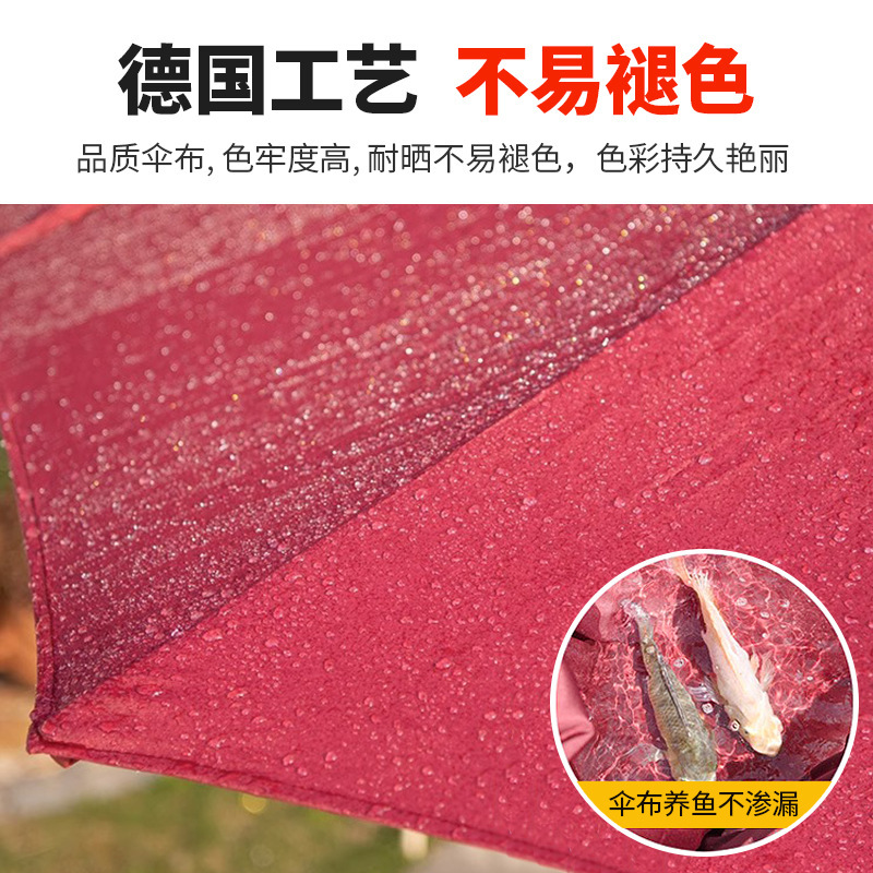 内推大罗马【100铝柱】【200色织布】摆摊大太阳伞棚别墅花园室外罗马伞(图7)