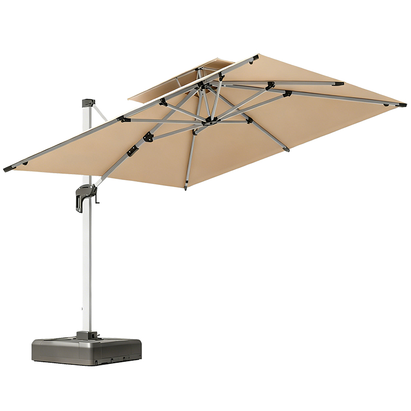 户外遮阳伞庭院伞花园别墅露台一楼花园罗马室外太阳伞