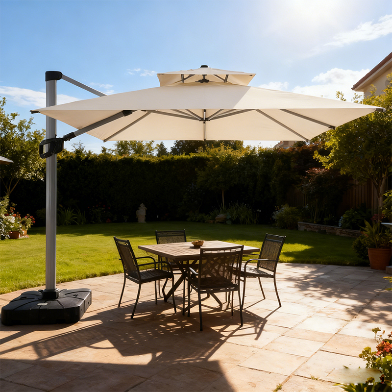 波斯湾银白【105铝柱】大罗马伞性价比之王