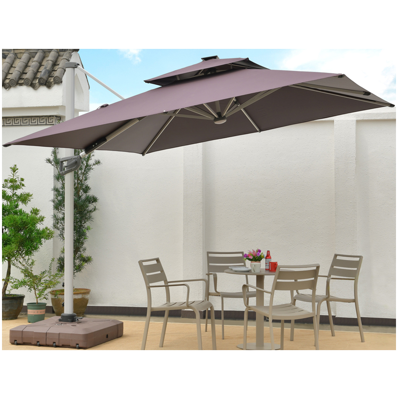 魅力宝户外民宿花园防晒防雨遮阳伞露台阳台庭院伞工厂批发(图1)