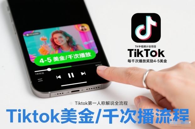 闲鱼引流-<a href="https://www.zdlhp.com/dianshang/" class="seo-link">TikTok</a>中视频计划第一人称解说模式每千次播放收益4-5美元