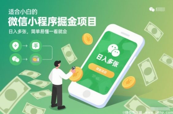 闲鱼引流-微信小程序掘金项目实操截图，新手日赚多张百元真实案例