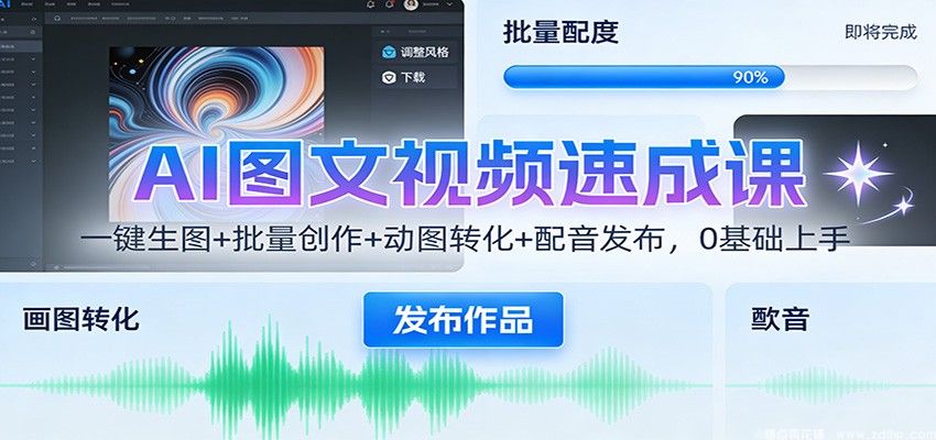 闲鱼引流-AI生图到动图全流程教学实战