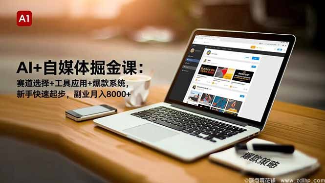 闲鱼引流-2025 AI自媒体课程封面展示高效创作路径