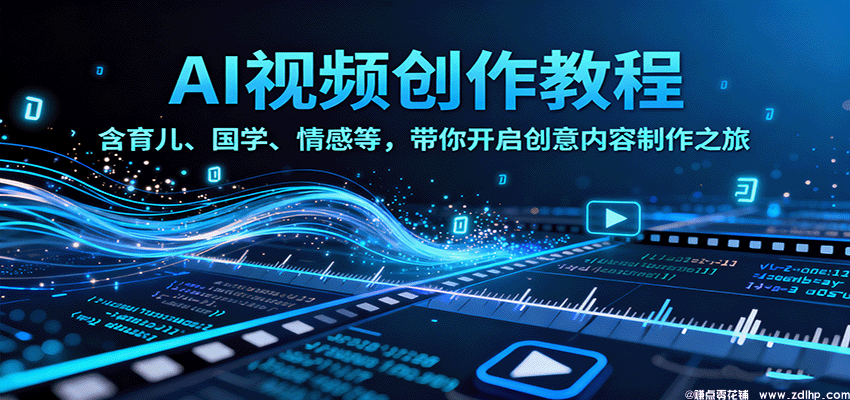 (图1) 闲鱼引流-AI短<a href="https://www.zdlhp.com/shipinkecheng/" title="视频课程" target="_blank">视频课程</a>封面展示垂直领域内容生产