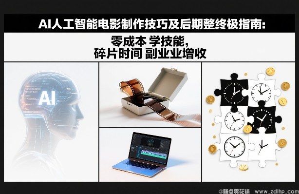 (图1) 闲鱼引流-AI电影制作全流程教学,零基础入门短视频创作