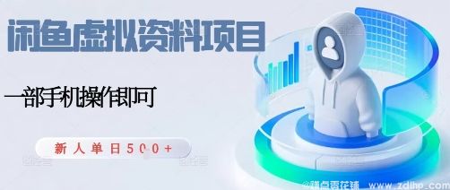闲鱼引流-闲鱼虚拟资料项目实操界面展示，新手日赚500+
