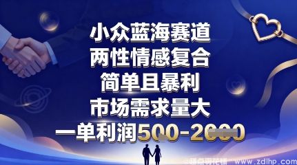 闲鱼引流-两性情感复合服务市场前景分析图解