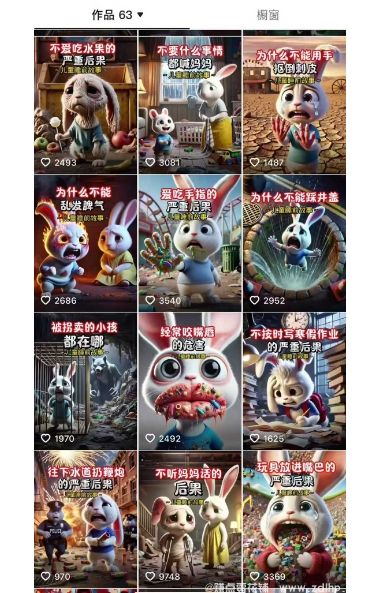 闲鱼引流-儿童睡前动画AI工具组合示意图：展示文案/绘图/配音/剪辑四大功能区协同界面