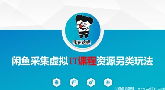 闲鱼引流-闲鱼采集虚拟IT课程资源另类玩法，干货满满
