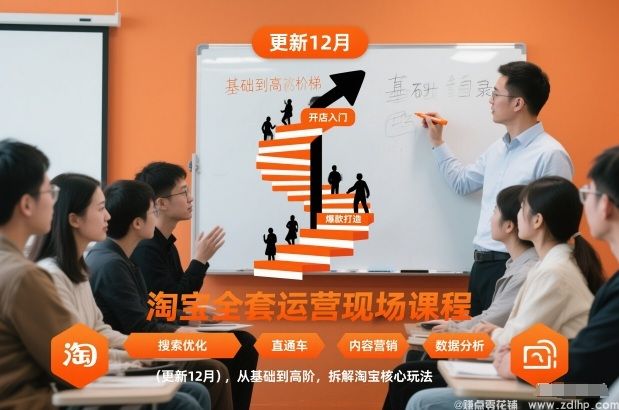 闲鱼引流-淘宝全套运营现场课程（更新12月），从基础到高阶，拆解淘宝核心玩法