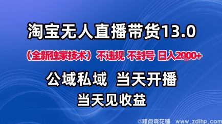 (图1) 闲鱼引流-淘宝无人直播13.0,公域私域技术,不封号,不违规布局下半年旺季赛道,日入1K+(独家技术)【揭秘】