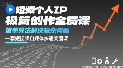 闲鱼引流-短视频极简创作课程，轻松打造高变现IP，实现流量突破