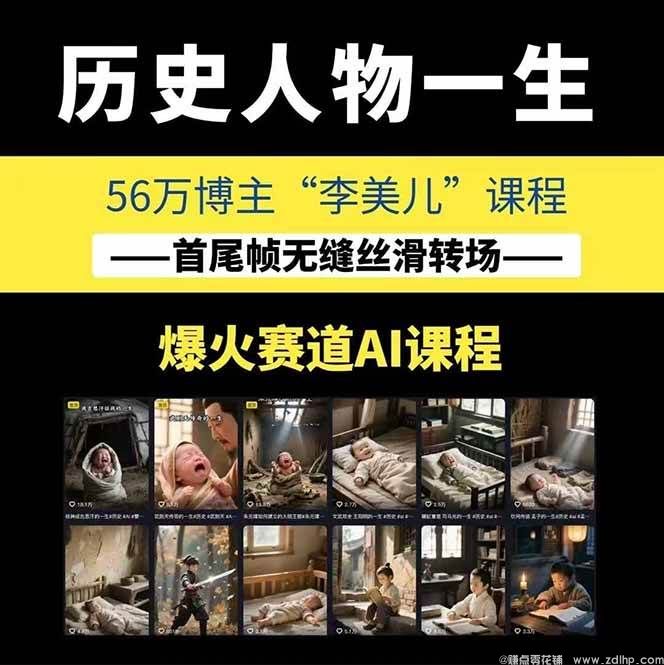 (图2) 闲鱼引流-历史人物IP打造案例展示