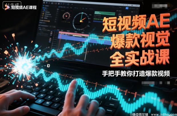 闲鱼引流-AE视频特效教学课程，助你掌握短视频爆款视觉设计技巧