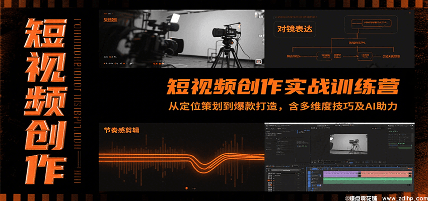 闲鱼引流-短<a href="https://www.zdlhp.com/jianji/" class="seo-link">视频剪辑</a>入门课程结构图