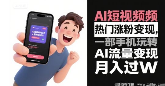 (图1) 闲鱼引流-AI短视频热门涨粉变现,掌握<a href="https://www.zdlhp.com/aikecheng/" class="seo-link">AI技术</a>轻松实现<a href="https://www.zdlhp.com" class="seo-link">副业</a>增收,日入过千