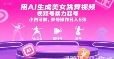 (图1) 闲鱼引流-<a href="https://www.zdlhp.com/aikecheng/" class="seo-link">AI生成</a>美女跳舞视频,视频号起号技巧,新手<a href="https://www.zdlhp.com" class="seo-link">副业</a>变现新玩法