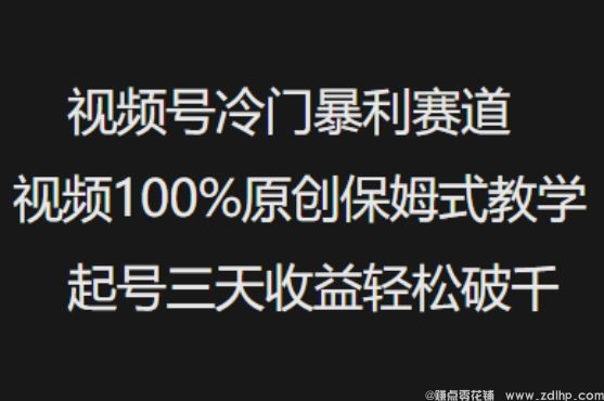 (图1) 闲鱼引流-视频号冷门暴利赛道三天起号实现轻松变现,精准定位中老年用户