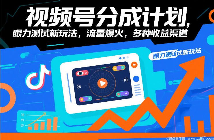 (图1) 闲鱼引流-视频号分成计划新玩法,眼力测试引爆流量与收益