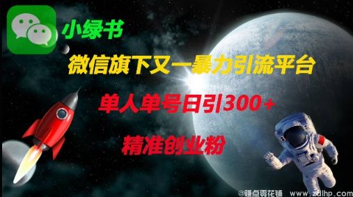 闲鱼引流-小绿书引流实战案例，单账号日增300+创业粉