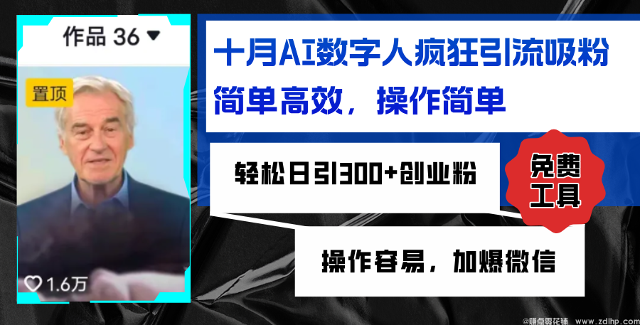 (图1) 闲鱼引流-AI数字人助力创业者实现高效引流与私域变现