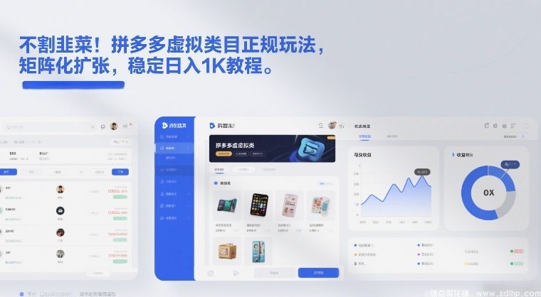 闲鱼引流-拼多多虚拟商品合规运营实战截图：多店铺后台数据看板与自动化订单处理界面