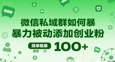 (图1) 闲鱼引流-微信私域群如何暴力被动添加创业粉,简单粗暴,日引100+