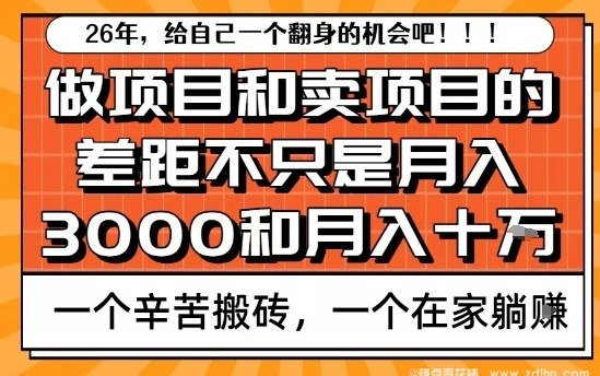 闲鱼引流-为什么卖项目能轻松月入10个W，而做项目却真正賺不到什么钱？原因竟然是这个！【揭秘】
