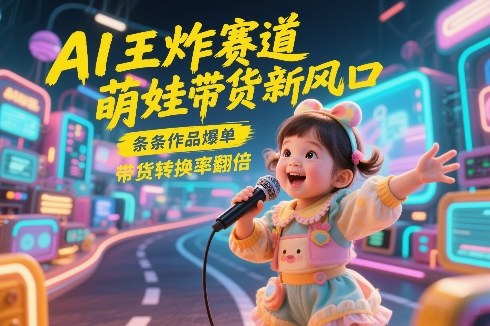 闲鱼引流-AI生成萌娃短视频带货实拍案例展示童装上身效果与高点击率数据看板