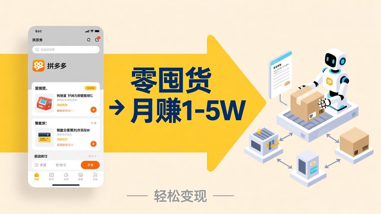 闲鱼引流-2026拼多多虚拟电商实操后台界面截图：订单自动抓取+一键发货系统演示