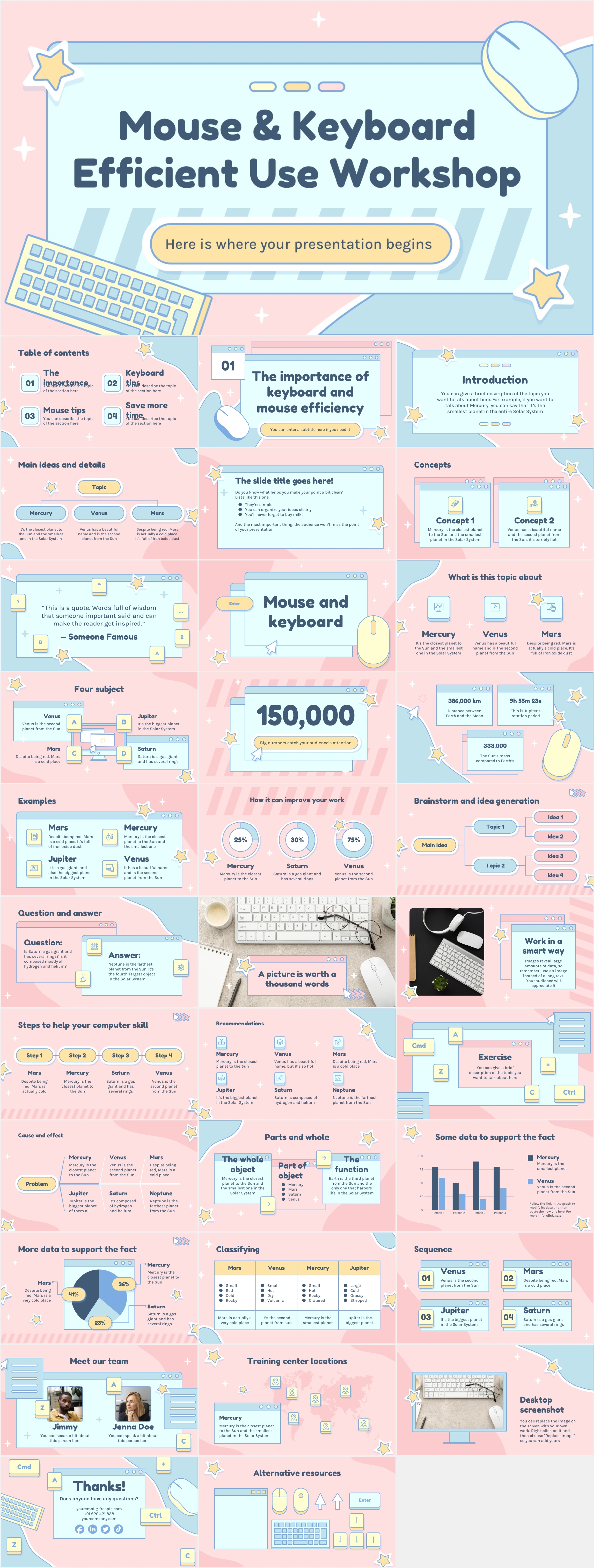 卡通PPT模板下载7