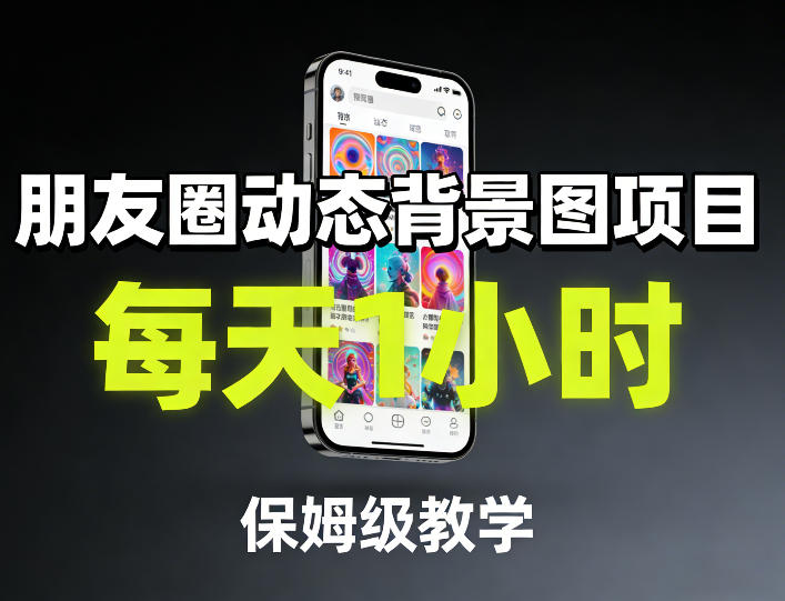 闲鱼引流-朋友圈动态背景图制作教程实操界面截图，含GIF编辑工具与微信预览效果