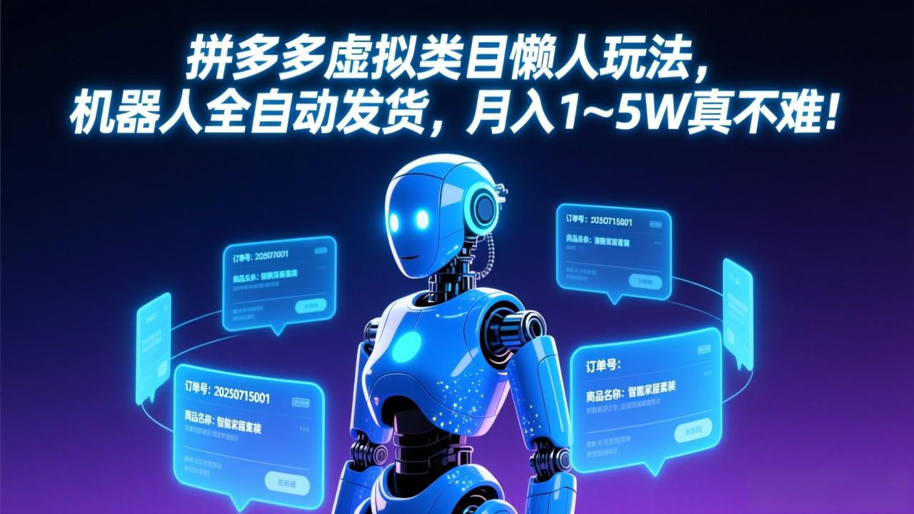 闲鱼引流-拼多多虚拟商品开店实操界面截图：零成本启动虚拟电商项目