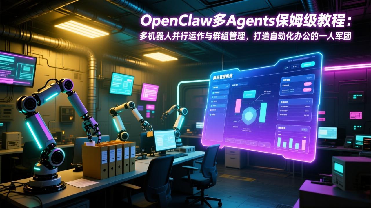 闲鱼引流-飞书多机器人集群部署流程图解：含6个应用创建与openclaw权限配置示意图