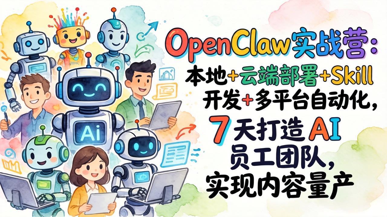 (图1) 闲鱼引流-OpenClaw七日实战课首日部署成果界面截图:本地+云端双环境成功运行AI助理