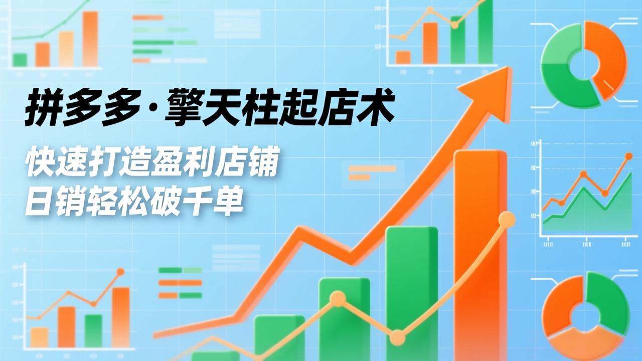 闲鱼引流-拼多多生鲜类目2小时起量实战教学封面图，含擎天柱玩法与爆流炸弹模型示意图