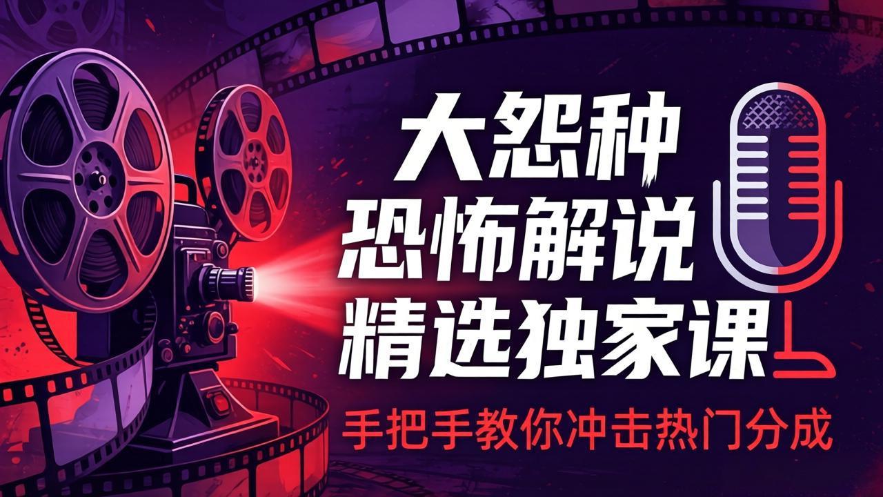 <a href="https://www.zdlhp.com/remen/9257.html" title="闲鱼" target="_blank">闲鱼</a>引流-恐怖解说短<a href="https://www.zdlhp.com/shipinkecheng" title="视频课程" target="_blank">视频课程</a>封面图：10万粉博主主讲精选独家分成系统课