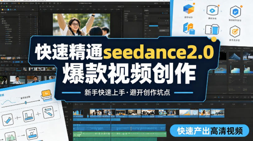<a href="https://www.zdlhp.com/remen/9257.html" title="闲鱼" target="_blank">闲鱼</a>引流-Seedance2.0高清短视频生成界面实拍图，展示AI分镜输出与参数调节面板