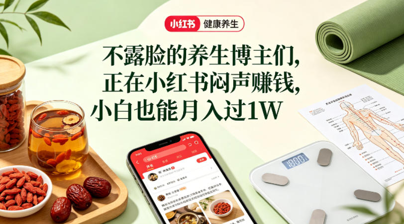 闲鱼引流-小红书健康养生图文笔记案例展示：卡通插画+节气养生知识点排版示例