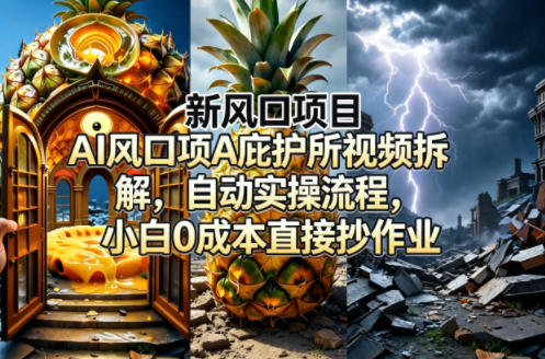 <a href="https://www.zdlhp.com/remen/9257.html" title="闲鱼" target="_blank">闲鱼</a>引流-AI庇护所爆款视频结构化拆解示意图含分镜脚本与AI提示词对照表