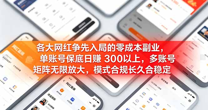 闲鱼引流-短视频矩阵副业实操界面截图含收益看板与多账号管理后台