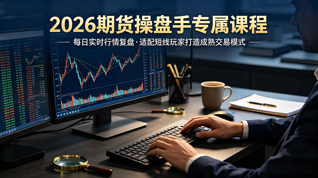 <a href="https://www.zdlhp.com/remen/9257.html" title="闲鱼" target="_blank">闲鱼</a>引流-2026能化期货实战课程封面图：甲醇PVC黑色系交易策略教学