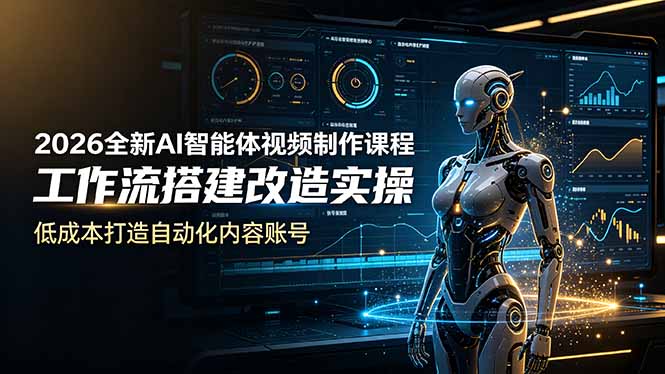 (图1) <a href="https://www.zdlhp.com/remen/9257.html" title="闲鱼" target="_blank">闲鱼</a>引流-阿拉丁Codex智能体课程封面图:Coze平台AI视频工作流教学实景界面