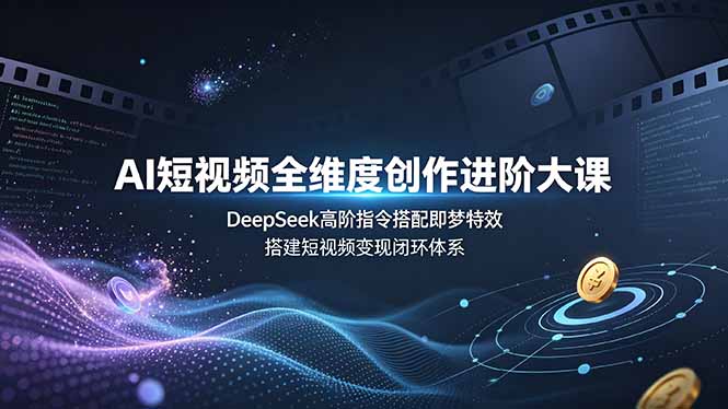(图1) 闲鱼引流-AI短<a href="https://www.zdlhp.com/shipinkecheng" title="视频课程" target="_blank">视频课程</a>封面图:<a href="https://www.zdlhp.com/remen/5199.html" title="DeepSeek" target="_blank">DeepSeek</a>与即梦AI双引擎驱动的爆款内容生产系统
