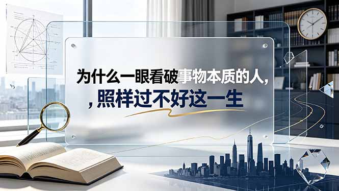 <a href="https://www.zdlhp.com/remen/9257.html" title="闲鱼" target="_blank">闲鱼</a>引流-深度认知训练课程封面图：展现历史周期与财富逻辑的思维导图视觉设计