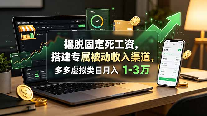 (图1) <a href="https://www.zdlhp.com/remen/9257.html" title="闲鱼" target="_blank">闲鱼</a>引流-多多虚拟变现项目实景操作界面展示,含店铺后台与自动发货系统